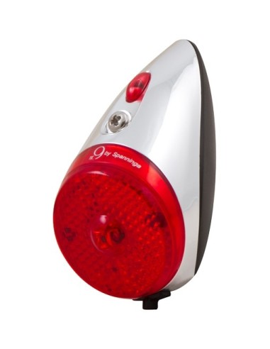 Rücklicht Spanninga Retro nr.9 XB Chrom/Schwarz