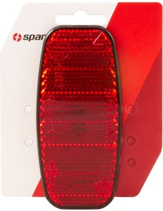 Reflektor für Gepäckträger Spanninga Oval - Rot