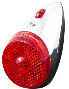 Rücklicht Spanninga Retro NR 9 XDvS Dynamo - Chrom