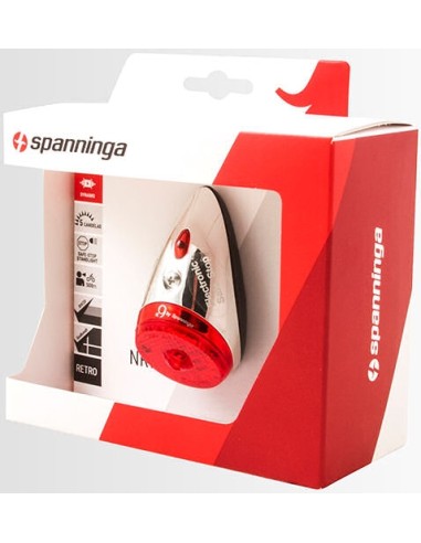 Rücklicht Spanninga Retro NR 9 XDvS Dynamo - Chrom