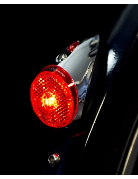 Rücklicht Spanninga Retro NR 9 XDvS Dynamo - Chrom