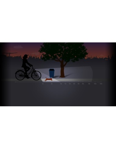 Scheinwerfer Spanninga Kendo+ Xe - Ebike - 6-36Volt