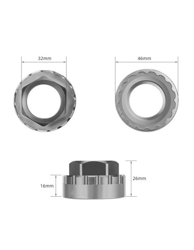 Verschlussring-Schlüssel IceToolz 2741