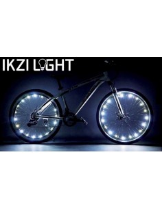 Radbeleuchtung IKZI für 2 Räder - blaue LEDs