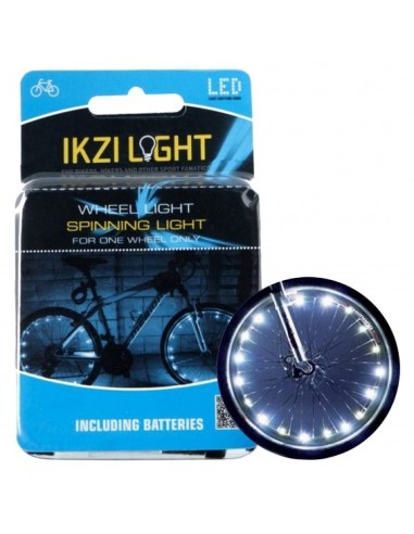Radbeleuchtung IKZI für 2 Räder - blaue LEDs