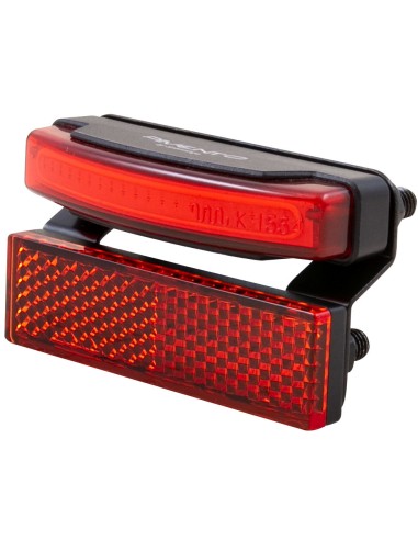 Rücklicht Spanninga Pimento XE 6-36 VDC mit 50mm Trägerbefestigung