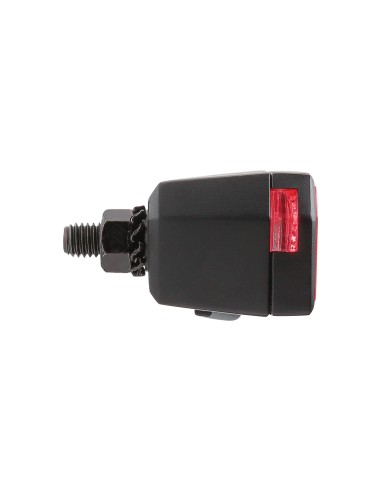 Rücklicht für Gepäckträger Axa Juno Batterie Auto / Off - 50 mm Montage