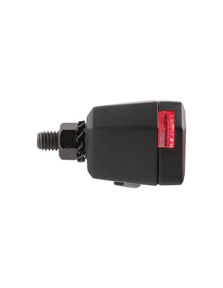 Rücklicht für Gepäckträger Axa Juno Batterie Auto / Off - 50 mm Montage