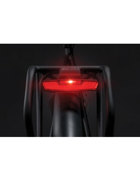Gepäckträger Rücklicht Axa Juno Batterie Auto / Off - 80 mm Montage