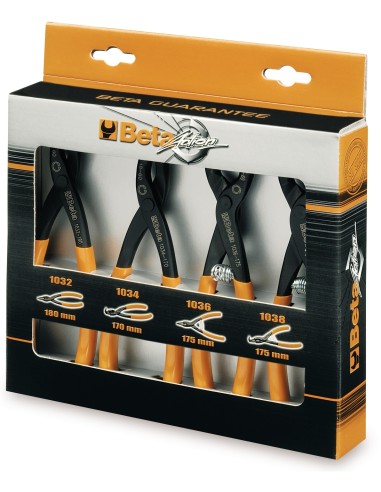 Zangensatz für Sicherungsringe Beta Tools 1031/S4 - 4 teilig