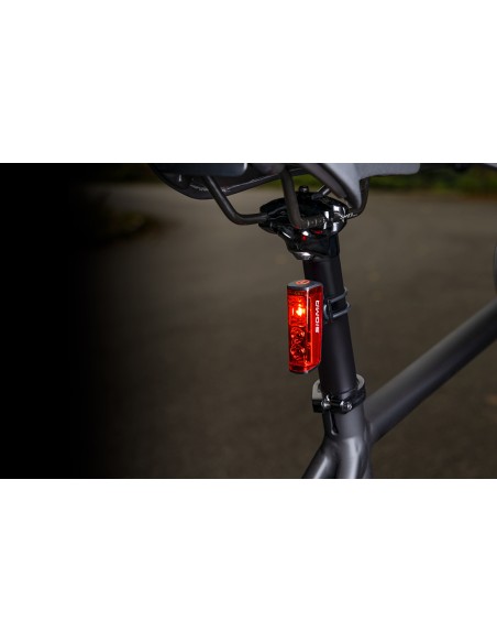 Beleuchtungsset Sigma Aura 80 USB Scheinwerfer + Blaze Powerled Rücklicht