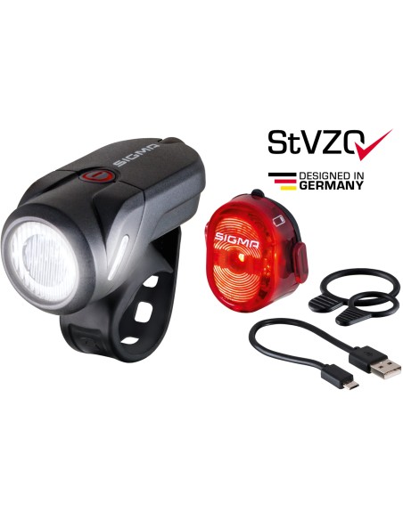 Beleuchtungsset Sigma Aura 35 USB + Nugget II