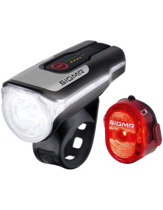 Beleuchtungsset Sigma Aura 80 USB Scheinwerfer + Nugget II Rücklicht