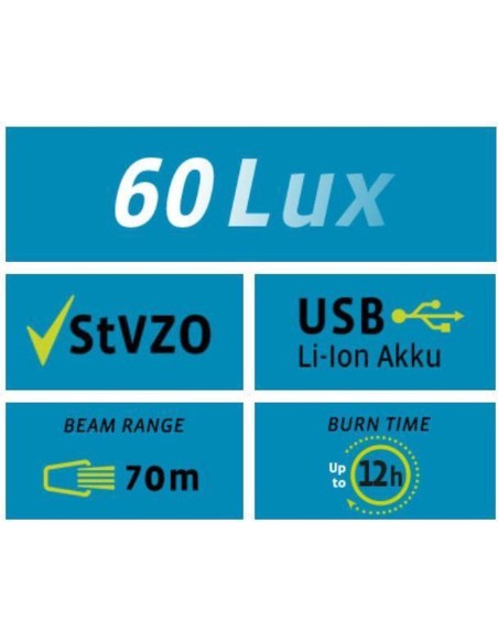 Beleuchtungsset VDO Eco Light M60 USB + RED USB