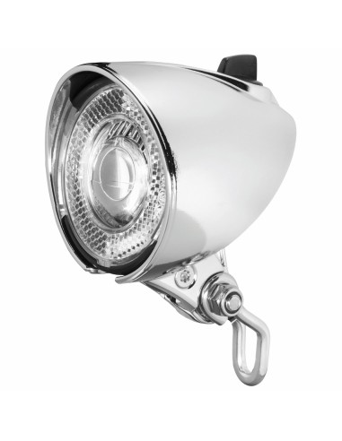 Scheinwerfer Busch und Müller Lumotec Classic N Retro Look 25 Lux - Edelstahl