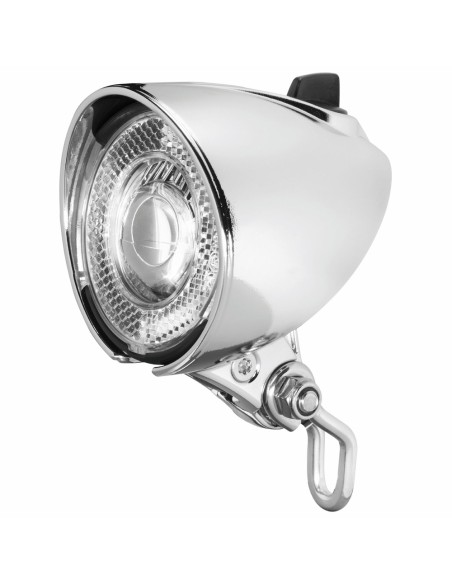 Scheinwerfer Busch und Müller Lumotec Classic N Retro Look 25 Lux - Edelstahl