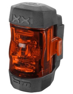 Lichtanlage Busch und Müller IXON Core + IXXI Rücklicht USB aufladbar 50 Lux - Schwarz/Silber