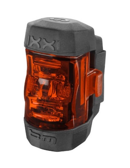 Lichtanlage Busch und Müller IXON Core + IXXI Rücklicht USB aufladbar 50 Lux - Schwarz/Silber