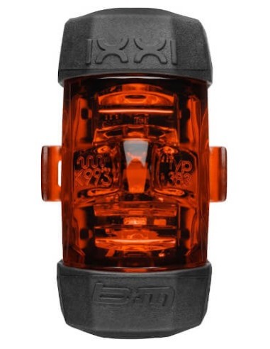 Lichtanlage Busch und Müller IXON Core + IXXI Rücklicht USB aufladbar 50 Lux - Schwarz/Silber