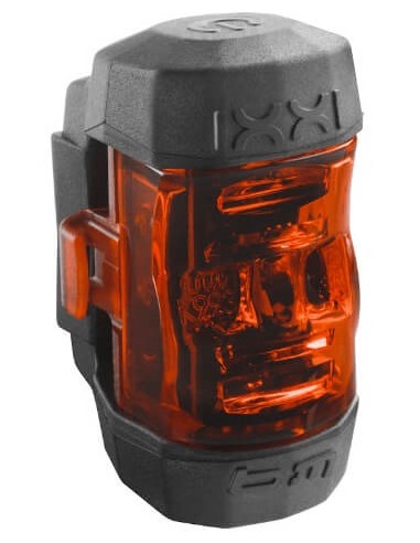 Lichtanlage Busch und Müller IXON Core + IXXI Rücklicht USB aufladbar 50 Lux - Schwarz/Silber