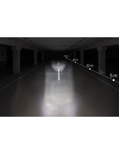 Scheinwerfer Busch und Müller IXON Fyre 30 Lux USB wiederaufladbar - Schwarz