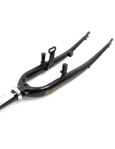 Gabel 28" Hybride Schwarz mit Cantisockel + Dynamohalter