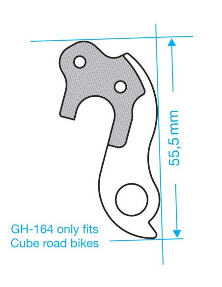 Schaltauge Marwi GH-164 Cube (Rennrad)