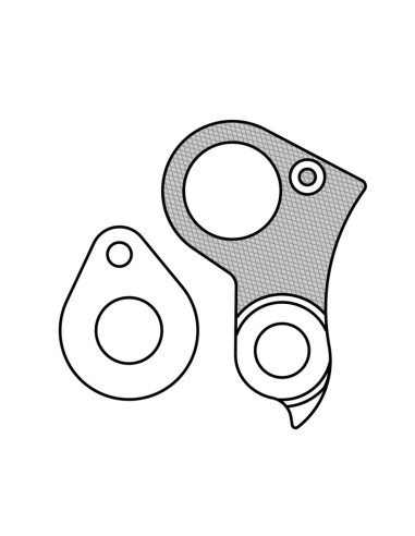 Schaltauge Marwi GH-176 Cube (Schaltauge + Achskappe)