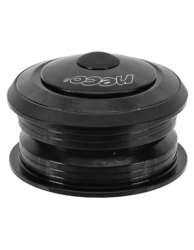 Steuersatz 1.1/8" Semi-Integriert  Alu-Schwarz