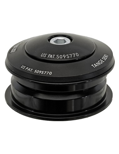 Steuersatz 1-1/8 Semi-integriert - alu Schwarz