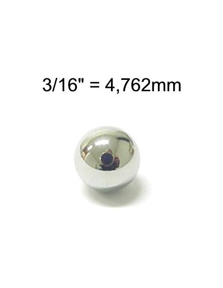 Kugeln Stahl 3/16 (4.762mm) MARABU (144 Stuck)