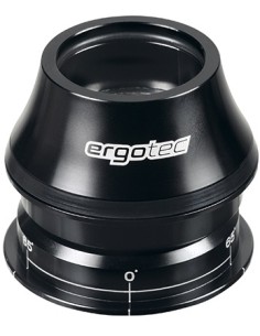 Steuersatz Ergotec A118SAC-ES 1-1/8" semi-integriert mit 65 ° Lenkerschloss - Schwarz