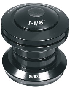 Steuersatz Ergotec A118SAK ahead 1 1/8" ohne Gewinde - Schwarz