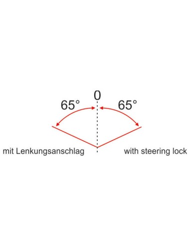Steuersatz Ergotec A118AC-ES ahead mit 65° Lenkerblock 1 1/8" ohne Gewinde - Schwarz