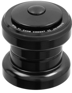 Steuersatz Ergotec S118AC ahead 1 1/8" ohne Gewinde - Schwarz