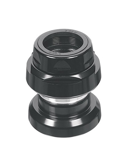 Steuersatz Ergotec S118GK 1 1/8" mit Gewinde- Schwarz