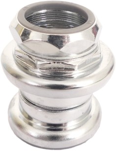 Steuersatz Ergotec S118GK 1 1/8" mit Gewinde - Chrom