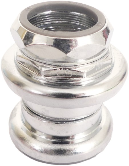 Steuersatz Ergotec S118GK 1 1/8" mit Gewinde - Chrom