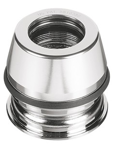 Steuersatz Ergotec A118SGC 1 1/8" mit Gewinde - Silber