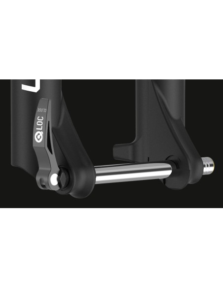 Vordergabel  27,5" Suntour Mobie25 AIR LOR 1,5"  1-1/8" Gabelschaft - PM-Bremsbacken - 75 mm Federweg