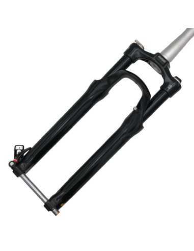 Vordergabel  27,5" Suntour Mobie25 AIR LOR 1,5"  1-1/8" Gabelschaft - PM-Bremsbacken - 75 mm Federweg