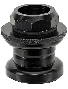 Steuersatz 1" Eco Ahead für 25,4mm Lenker (B130mm / B230mm) Stahl - Schwarz