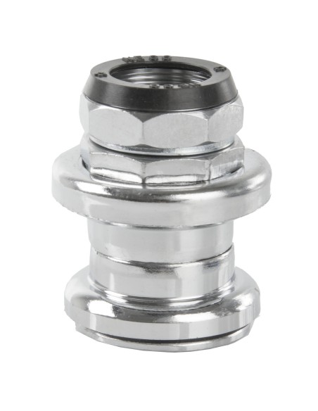 Steuersatz 1" Eco Ahead für 25,4mm Lenker (B130mm / B230mm) Stahl - Silber