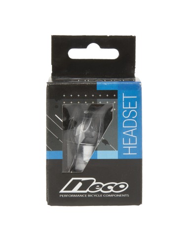 Steuersatz 1a" Neco Ahead für 25,4mm Lenker (B130mm / B230mm) Stahl - Silber