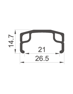 Vorderrad  RODI 28" / 622*21 Parallex