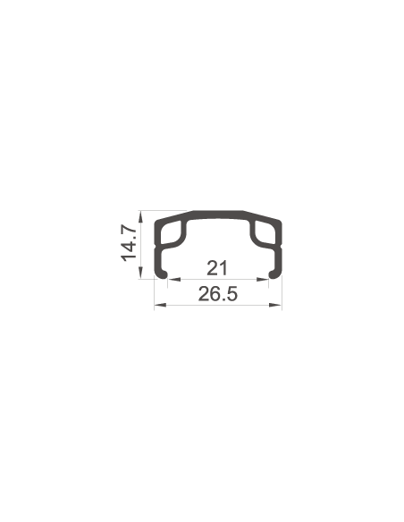 Vorderrad  RODI 28" / 622*21 Parallex