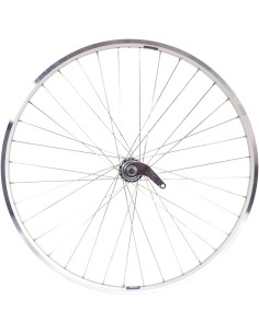 Hinterrad 28 x 1/4" ZAC 19 mit Favorit-Bremsnabe - Silber
