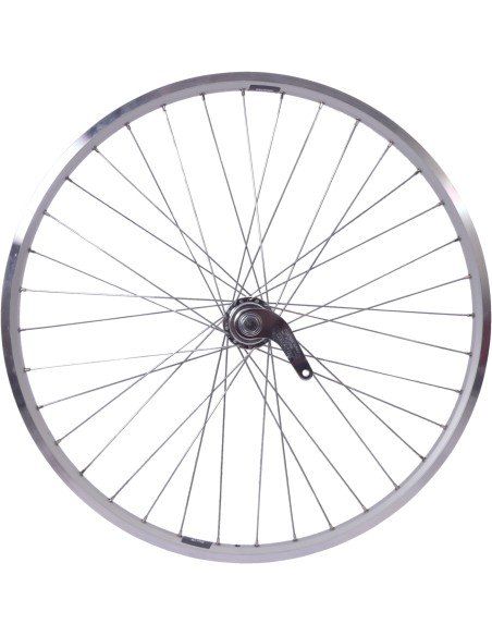 Hinterrad 26 x 1.75 / 1.95" mit Favorit Bremsnabe / Zac 19 Felge - silber