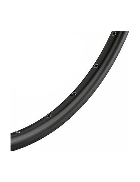 Felge Ryde ZAC 19 28 "/ 622 * 19C Aluminium - 36 Löcher 14G - schwarz ungeschnitten