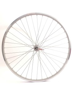 Hinterrad Rodi Connect 28" / 8/9/10 fach / 622 x 19 mit Schnellspanner und Edelstahlspeichen - Silber